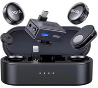 Link 3 Mini Microphone Pour Appareil Photo/Iphone/Android, Microphone Cravate Sans Fil Avec Réduction Du Bruit Ai, Durée De 30 H, Portée De Transmission De 300 M Pour Vlog, Tiktok