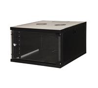 Link Accessori LK1907U66N étagère 6U Rack monté sur le mur Noir