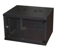 Link Accessori LK1907UN étagère 6U Rack monté sur le mur Noir Noir G