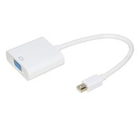 Link Accessori LKADAT14 câble vidéo et adaptateur 0,15 m VGA (D-Sub) Mini DisplayPort Blanc