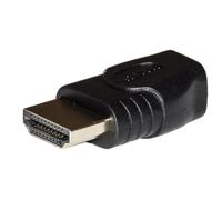 Link Accessori LKADAT54 changeur de genre de câble HDMI Type A (Standard) HDMI Type D (Micro) Noir