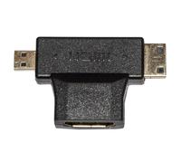 Link Accessori LKADAT57 changeur de genre de câble HDMI A Micro-HDMI, Mini-HDMI Noir