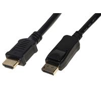 Link Accessori LKCDPH18 câble vidéo et adaptateur 1,8 m DisplayPort HDMI Type A (Standard) Noir