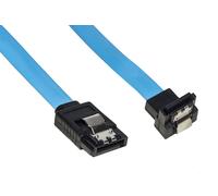Link Accessori LKCSATA30L câble SATA 0,3 m SATA 7-pin Bleu