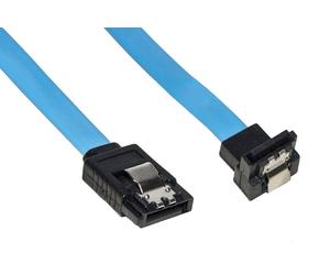 Link Accessori LKCSATA30L câble SATA 0,3 m SATA 7-pin Bleu