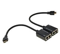Link Accessori LKEXT15 extension audio/video Émetteur et récepteur AV Noir