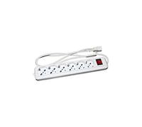 Link Multiprise Lkmp06 C pour groupes de continuité – 6 tripolaires 10/16 A vers prise IEC C13