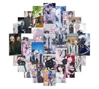 Link Autocollant 60Pcs Graffiti Décalage Anime Caractères Cheng Xiaoshi Lu Guang Figurine Carnet De Notes DIY Autocollant Décalage Pour Tablettes Tasse Bagages Vélo Casque Autocollant Décoration