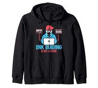Link Building Is Not A Crime SEO Sweat à Capuche