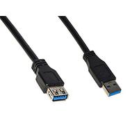 LINK Câble rallonge USB 3.0 connecteurs « A » mâle/Femelle en cuivre 1,8 m