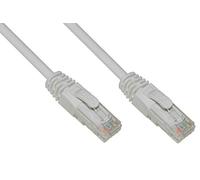 LINK Câble réseau Catégorie, 6 A, Non blindé UTP AWG24, Couleur Gris halogène, 0,25 m