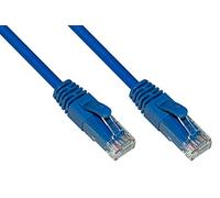 LINK Câble réseau Catégorie 6A Non Blindé Utp Awg24 Couleur Bleu Halogenfree MT 7,5