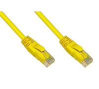 LINK Câble réseau Catégorie 6A Non Blindé Utp Awg24 Couleur Jaune Halogenfree MT 2
