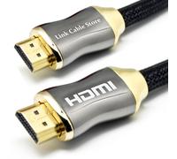 LINK CABLE STORE - ORION - 5 M - Câble HDMI 1.4 - 2.0 - 2.0 a/b - Professionnel - 3D - Ultra HD 4K 2160p - Full HD 1080p - HDR - ARC - CEC - High Speed par Ethernet - Connecteurs plaqués Or