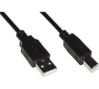 LINK Câble USB 2.0 1.8m Mâle-Mâle A-B Noir LKCUSB2N