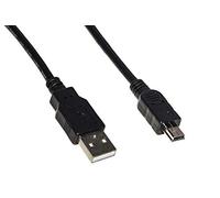 LINK Câble USB 2.0 Mini B 5 pôles pour Recharge ou Transmission de données en cuivre 1,8 m