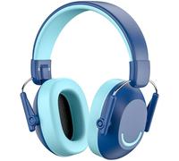 Link Dream Casque Anti Bruit Enfant, Casque Anti-bruit Enfant Pour Âge 3-16 Ans, SNR 30dB Casque Antibruit Bebe Facilement Réglable Pliable Pour l’Autisme, Feux d’Artifice, Concert, Bleu