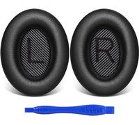 Link Dream Coussinets pour Bose QuietComfort QC35 et QC35 II - Coussinet d'oreille pour Bose Quiet Comfort 35 and Quiet Comfort 35 II, Oreillettes de Remplacement pour QC25 QC15 /Ae2 Ae2i Ae2w (Noir)