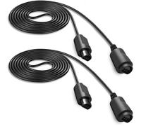 Link-e : 2 X Cable Rallonge Extension Compatible avec Manette de Jeu sur Console Nintendo 64 - N64