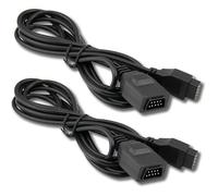Link-e : 2 X extension cable cord for SEGA Genesis/Megadrive/Master System controller