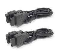 Link-e : 2 X Cable Rallonge Extension Compatible avec Manette de Jeu sur Console SEGA Saturn