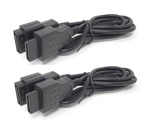 Link-e : 2 X Cable Rallonge Extension Compatible avec Manette de Jeu sur Console SEGA Saturn