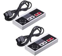 Link-e : 2 X Manette de Jeu Compatible avec la Console Nintendo NES Originale
