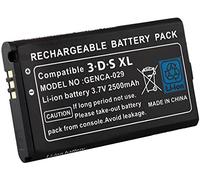 Link-e : Batterie Rechargeable de Remplacement 3.7V 2500mAh Compatible avec la Console Nintendo 3DS XL
