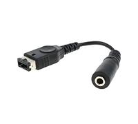 Link-e : Cable Adaptateur pour Ecouteurs ou Casque, Compatible avec la Console Nintendo GBA SP (Gameboy Advance SP)