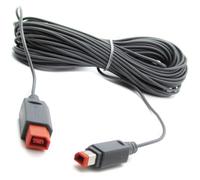 Link-e : Cable Rallonge Extension 4,5m Compatible avec la Sensor Bar Barre Capteur Filaire sur Console Nintendo Wii