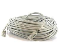 Link-e : Cable Reseau Ethernet RJ45 40m Cat.6 Gris Qualité Pro Haut débit Connexion Internet Box Television Ecran Compatible Console PS4 PS3 Xbox Switch Routeur PC...