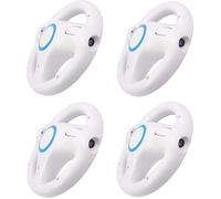 Link-e : Lot de 4 Volants Compatibles avec Manette Wiimote sur Console Nintendo Wii/Wii-U