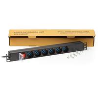 LINK lk10060 multiprise pour Rack 19 8 Prises universelles avec Interrupteur fiche Italienne 16 A