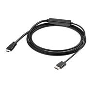 LINK LKCDPH142503 Lot de 3 câbles DisplayPort 1.4 → HDMI 5m - Contacts dorés, 4K×2K 60Hz, 18Gbps, HDR, RGB 4:4:4, double blindage - Compatible PC, ordinateur portable, moniteur, HDTV