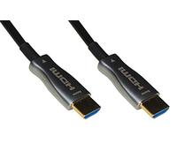 Link LKCHD20F Câble Fibre Optique AOC HDMI 2.0, HDCP, Arc, EDID 4K@60HZ@4:4:4 Hybride MT 20, Noir