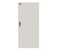 Link LKDOOR27UE - Porte en métal Pleine avec Serrure pour Armoire Rack Link 27U 600 mm - Gris, sécurité et Protection
