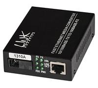 LINK lkmcwd Paire Media Converter 10/100Base-T à 100BASE-FX Singlemode WDM Unique Fibre bidirectionnel, 1310/1550nm