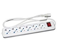 LINK Lkmp06 C MULTIPRESA pour des Groupes de continuité avec 6 Tripolari 10/16 A vers Prise IEC C13 Prise