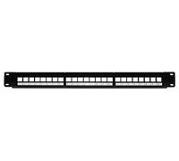 LINK LKPV24 Panneau de Brassage Vide 24 Ports Noir