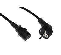 LINK lksk18 Câble d'alimentation, 1.80 m, fiche Allemande 90 degrés 250 V - Prise IEC VDE