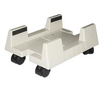 Link lksupgr Support Ordinateur Vertical avec Roues, Gris