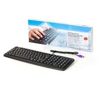 LINK LKTAST07 Clavier Italien 108 Touches Couleur Noir connecteur PS2