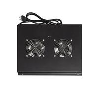 Link lkvent60 N Module 2 Ventilateurs à Plafond pour armoires 22/42U Profonds 600 mm Link, Noir