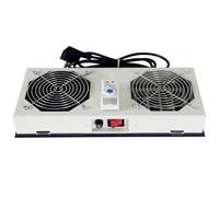 LINK LKVENTPW - Ventilateur avec thermostat pour armoire murale 19" - Série EAVI et IZZI, Refroidissement réglable pour serveur et appareils de réseau