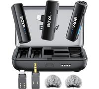 Link Mini Micro Cravate Sans Fil, Usb-C Lightning Microphone Iphone/Android/Smartphone/Portable/Pc/Caméra, 300M Transmission Pour Podcast Live Stream Tiktok Facebook Vidéo Vlog