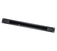 Link Panneau de Protection Noir 1U avec Brosse pour Armoires Rack 19"