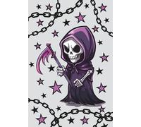 Link - Purple Reaper: Dot Grid Notebook Bullet Journal: Part of The Rebel Spooks Range