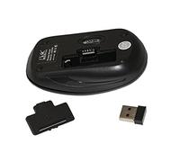 Link Souris sans fil LKMOS02 – 3 boutons, 1000 DPI, récepteur USB – Noir