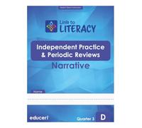 Link to Literacy Level D: Independent Practice and Review Workbook For English Learners - Reading, Writing, Language, Vocabulary, Listening & Speaking (Quarter 3)