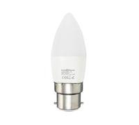 Link2Home Wi-Fi LED BC (B22) Bougie Opale Dimmable, Blanche + RGB 470 lm 5,5W